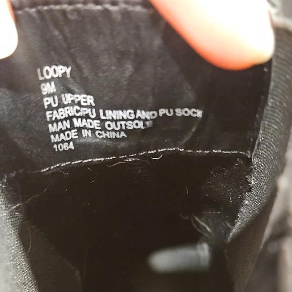 Steve Madden Black Heeled Boots - Picture 8 of 8